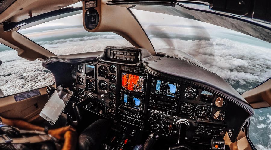 cockpit interior
